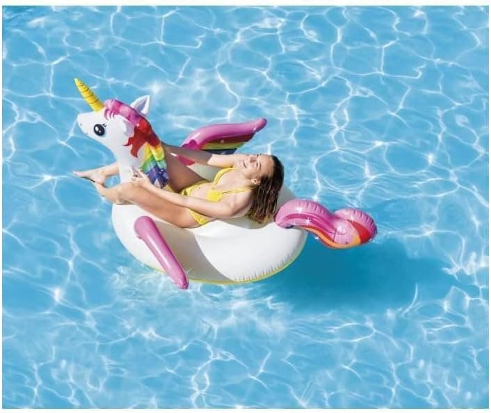 Intex Licorne gonflable à chevaucher – 198 × 140 × 102 cm