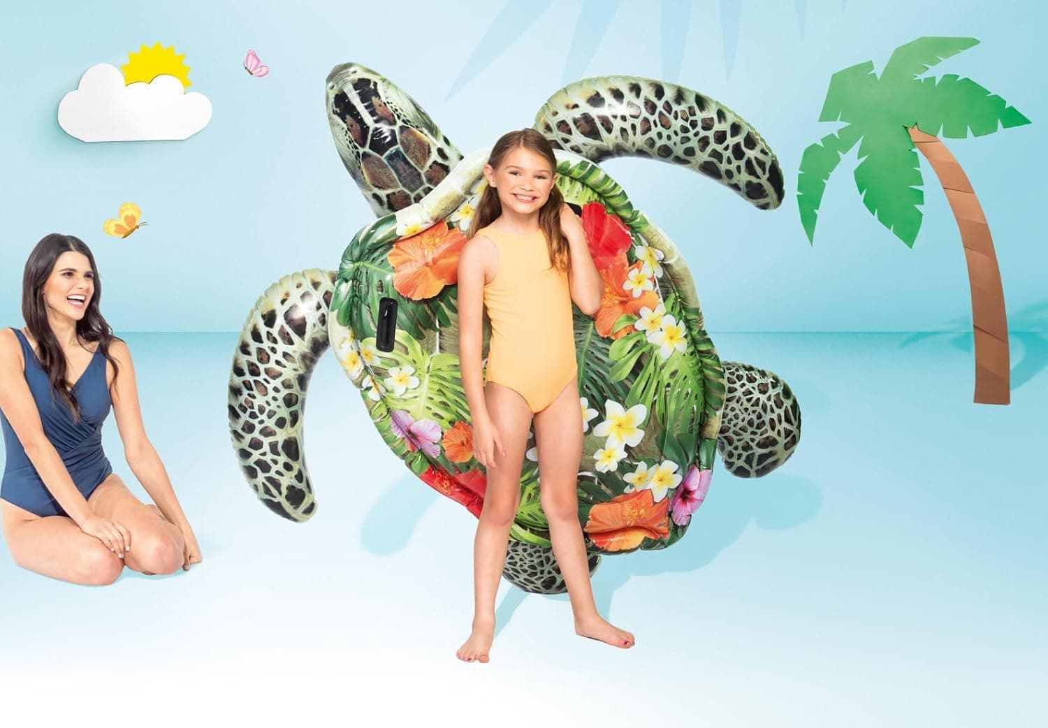 Intex Tortue de mer à chevaucher – 57555NP