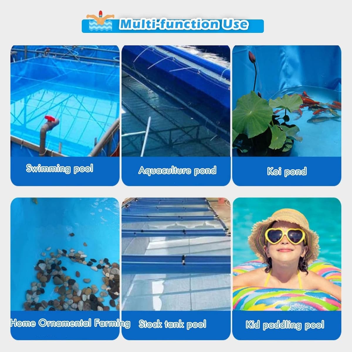 Grande piscine familiale gonflable
